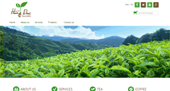 Desktop Screenshot of hongductea.com